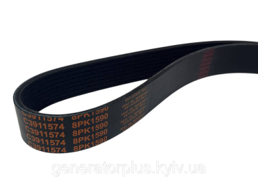 Ремінь вентилятора 8PK1590 / 3911574
