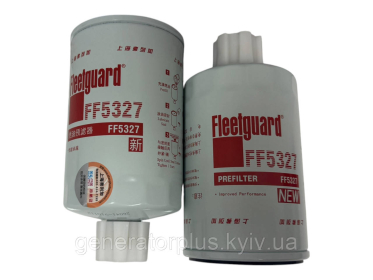 Паливний фільтр Fleetguard FF5327 (P550498 / FS19599 / P5877 / H70WDK14 / KC102 / 24.378.00) різьба M16×1.5 - 2