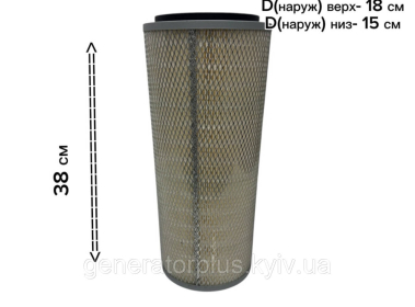 Фільтр повітряний P776158 / 5304366 (SA11761, PA2756) конусний