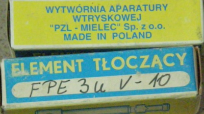 FPE3UV-10 Плунжерная пара