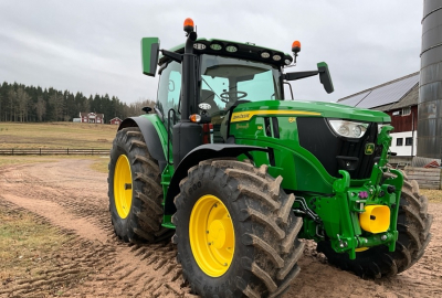 JOHN DEERE 6R185 Трактор колесный. 2023 John Deere 6R185